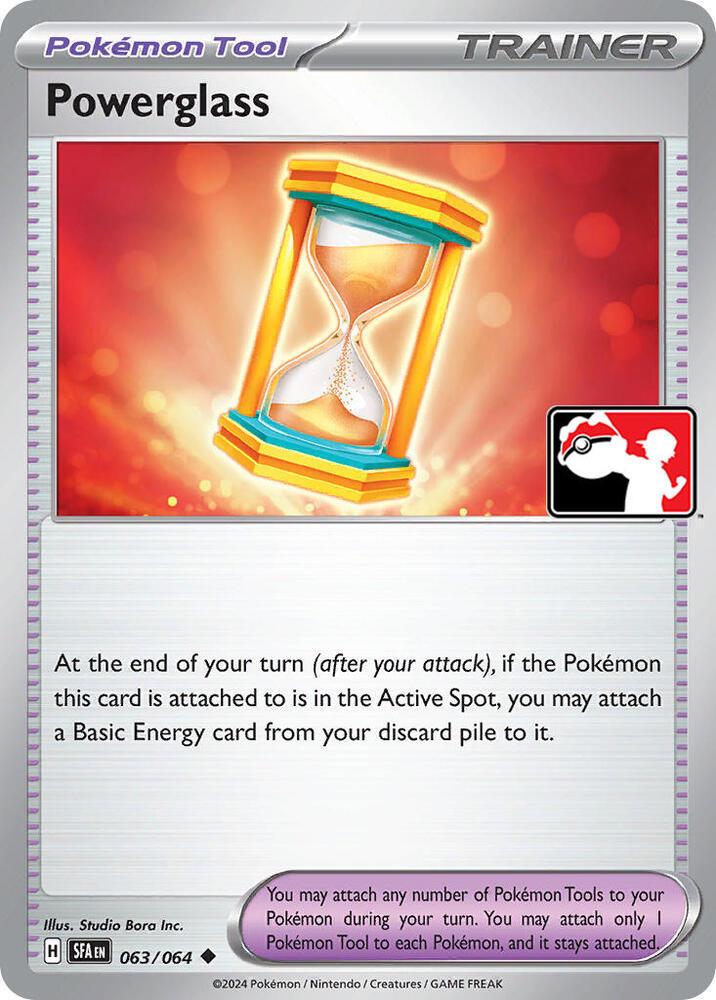 Shrouded Fable Powerglass [Prize-Pack] Pokémon card